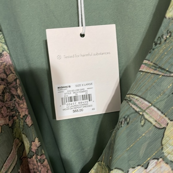 Lauren Conrad flowy ruffle tiered floral maxi dress xl - Picture 6 of 11